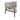 Pacific Lifestyle - Stockholm Anthracite Outdoor Corner Seating Set including Fire Pit Table