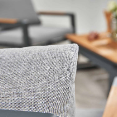 Pacific Lifestyle - Stockholm Anthracite Outdoor Seating Set