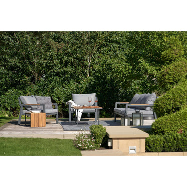Pacific Lifestyle - Stockholm Anthracite Outdoor Seating Set