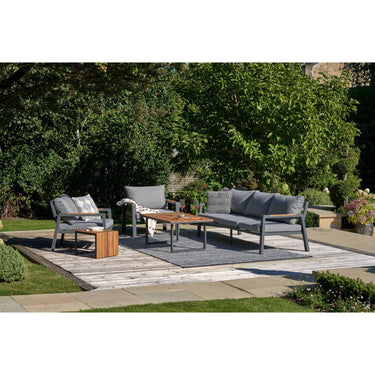 Pacific Lifestyle - Stockholm Anthracite Outdoor Seating Set