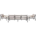 Pacific Lifestyle - Stockholm Anthracite Outdoor Seating Set
