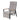 Pacific Lifestyle - Stockholm Anthracite Recliner Set. Outdoor loungers and side table.