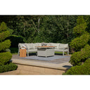 Pacific Lifestyle - Stockholm Limestone Outdoor Corner Seating Set