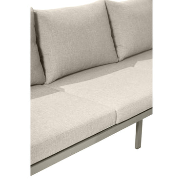 Pacific Lifestyle - Stockholm Limestone Outdoor Corner Seating Set