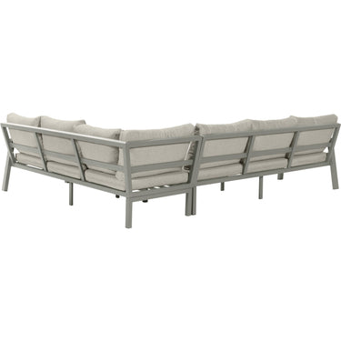 Pacific Lifestyle - Stockholm Limestone Outdoor Corner Seating Set