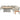Pacific Lifestyle - Stockholm Limestone Outdoor Corner Seating Set including Fire Pit Table
