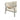 Pacific Lifestyle - Stockholm Limestone Outdoor Corner Seating Set including Fire Pit Table