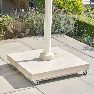 Platinum - Ceramica Sandstone 90KG Wheeled Parasol Base
