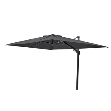 Platinum - Challenger T2 3.5 x 2.6m Rectangular Anthracite Free Arm Parasol