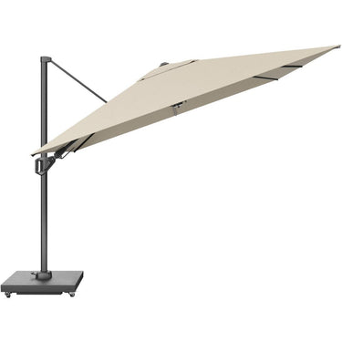 Platinum - Challenger T2 3.5 x 2.6m Rectangular Champagne Free Arm Parasol