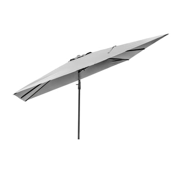 Platinum - Challenger T2 3.5 x 2.6m Rectangular Luna Grey Free Arm Parasol