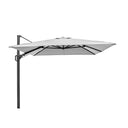Platinum - Challenger T2 3.5 x 2.6m Rectangular Luna Grey Free Arm Parasol