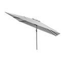 Platinum - Challenger T2 3.5 x 2.6m Rectangular Luna Grey Free Arm Parasol