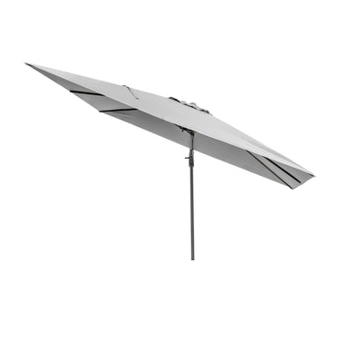 Platinum - Challenger T2 3.5 x 2.6m Rectangular Luna Grey Free Arm Parasol