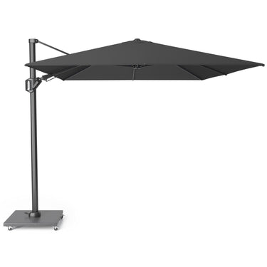 Platinum - Challenger T2 3.5 x 2.6m Rectangular Premium Faded Black Free Arm Parasol