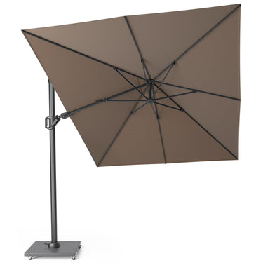 Platinum - Challenger T2 3.5 x 2.6m Rectangular Premium Havana Taupe Free Arm Parasol
