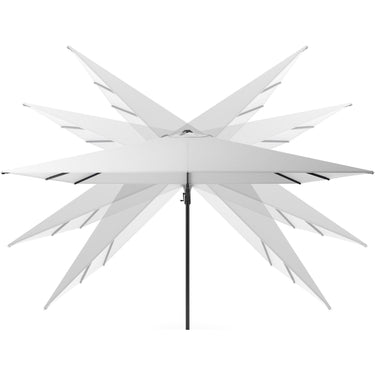 Platinum - Challenger T2 3.5 x 2.6m Rectangular Premium Havana Taupe Free Arm Parasol