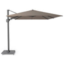 Platinum - Challenger T2 3.5 x 2.6m Rectangular Premium Havana Taupe Free Arm Parasol