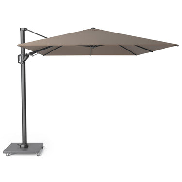 Platinum - Challenger T2 3.5 x 2.6m Rectangular Premium Havana Taupe Free Arm Parasol