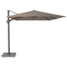 Platinum - Challenger T2 3.5 x 2.6m Rectangular Premium Havana Taupe Free Arm Parasol