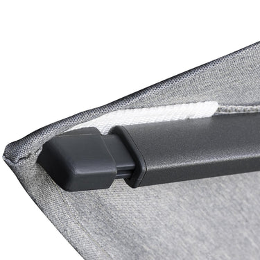 Platinum - Challenger T2 3.5 x 2.6m Rectangular Premium Manhattan Grey Free Arm Parasol