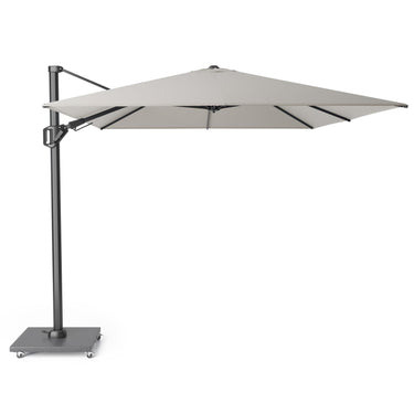 Platinum - Challenger T2 3.5 x 2.6m Rectangular Premium Manhattan Grey Free Arm Parasol