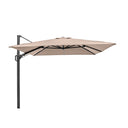 Platinum - Challenger T2 3.5 x 2.6m Rectangular Taupe Free Arm Parasol