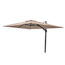 Platinum - Challenger T2 3.5 x 2.6m Rectangular Taupe Free Arm Parasol