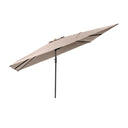 Platinum - Challenger T2 3.5 x 2.6m Rectangular Taupe Free Arm Parasol