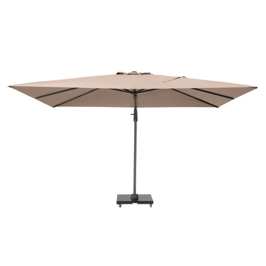Platinum - Challenger T2 3.5 x 2.6m Rectangular Taupe Free Arm Parasol