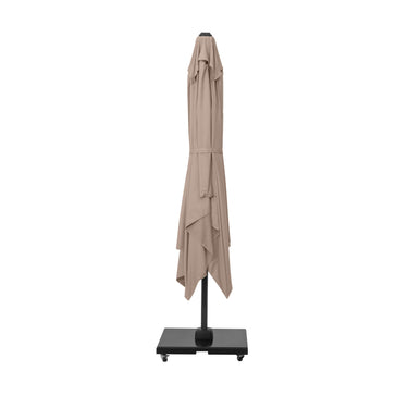 Platinum - Challenger T2 3.5 x 2.6m Rectangular Taupe Free Arm Parasol