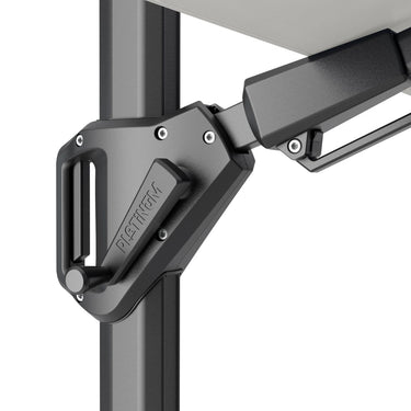 Platinum - Challenger T2 3m Square Anthracite Free Arm Parasol