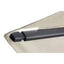 Platinum - Challenger T2 3m Square Champagne Free Arm Parasol