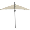 Platinum - Challenger T2 3m Square Champagne Free Arm Parasol