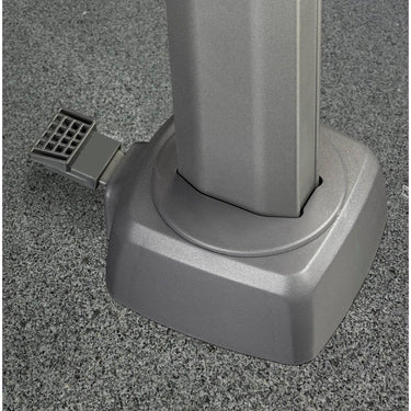 Platinum - Challenger T2 3m Square Luna Grey Free Arm Parasol