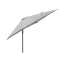 Platinum - Challenger T2 3m Square Luna Grey Free Arm Parasol