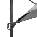Platinum - Challenger T2 3m Square Luna Grey Free Arm Parasol