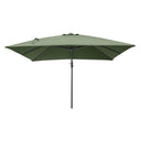 Platinum - Challenger T2 3m Square Olive Free Arm Parasol