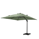 Platinum - Challenger T2 3m Square Olive Free Arm Parasol
