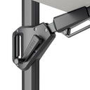 Platinum - Challenger T2 3m Square Olive Free Arm Parasol