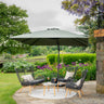 Platinum - Challenger T2 3m Square Olive Free Arm Parasol
