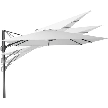 Platinum - Challenger T2 3m Square Premium Champagne Free Arm Parasol