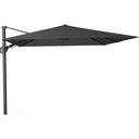 Platinum - Challenger T2 3m Square Premium Faded Black Free Arm Parasol
