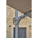 Platinum - Challenger T2 3m Square Premium Havana Taupe Free Arm Parasol