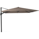 Platinum - Challenger T2 3m Square Premium Havana Taupe Free Arm Parasol