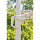 Platinum - Challenger T2 3m Square Sandstone / Champagne Free Arm Parasol
