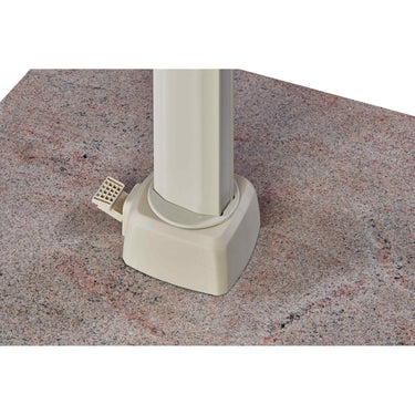 Platinum - Challenger T2 3m Square Sandstone / Champagne Free Arm Parasol