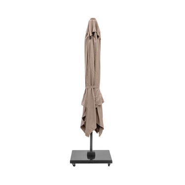 Platinum - Challenger T2 3m Square Taupe Free Arm Parasol