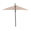 Platinum - Challenger T2 3m Square Taupe Free Arm Parasol