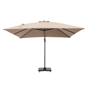 Platinum - Challenger T2 3m Square Taupe Free Arm Parasol